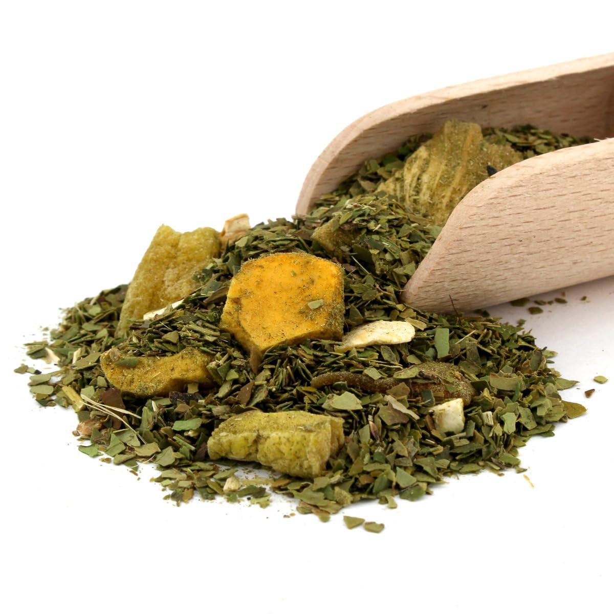 Yerba Melon De Guava 500G – Brazylijska herbata Yerba Mate z melonem, gujawą, jackfruitem, ananasem i kokosem – egzotyczna i owocowa – suszona na powietrzu, wegańska