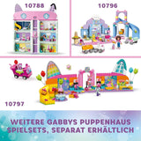 LEGO 4+ Domek dla lalek Gabby Pokój imprezowy Gabby, dyskoteka Zestaw ze zjeżdżalnią i figurkami zwierząt do kreatywnego odgrywania ról, prezent dla dziewcząt i chłopców od 4 lat 10797 Zestawy do budowania Besuche den LEGO-Store