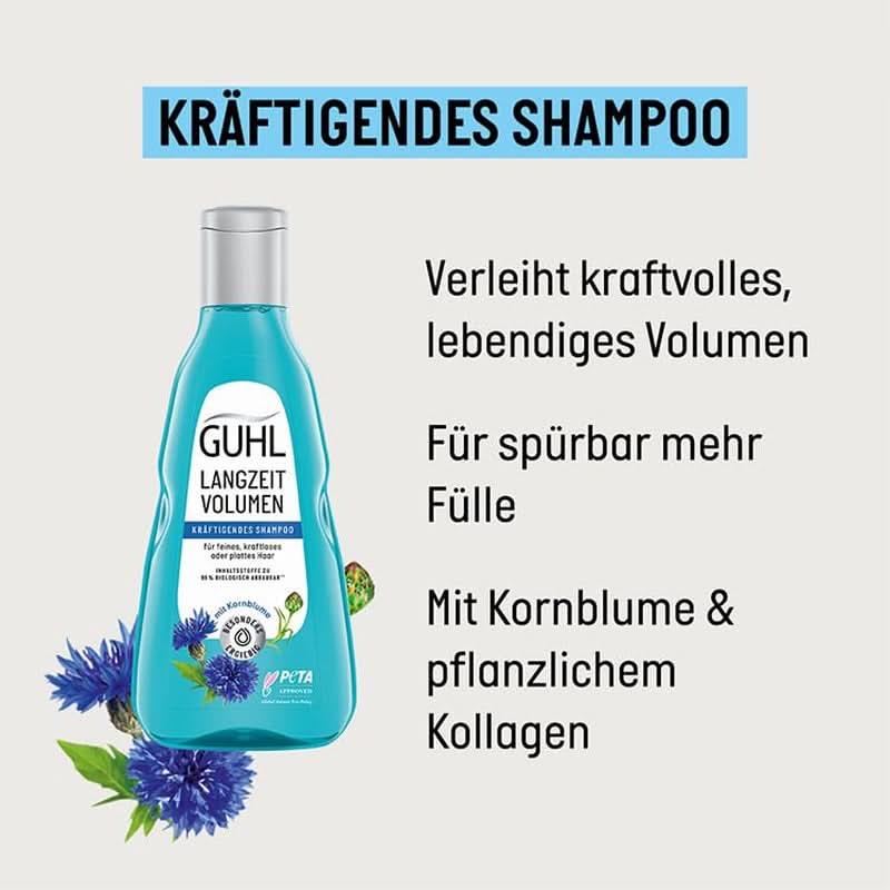 Szampon zwiększający objętość Guhl Long Term - 250 ml Naty Shop
