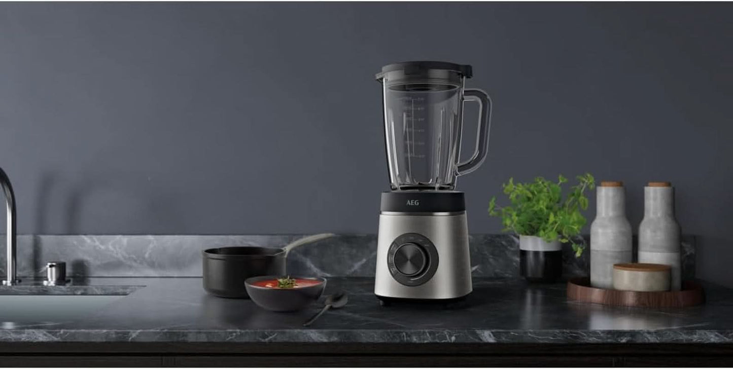 AEG TB6-1-6S MIKSER STOJĄCY / Regulacja prędkości 3 programy Smoothie ICE Funkcja Kuchnia Naty Shop