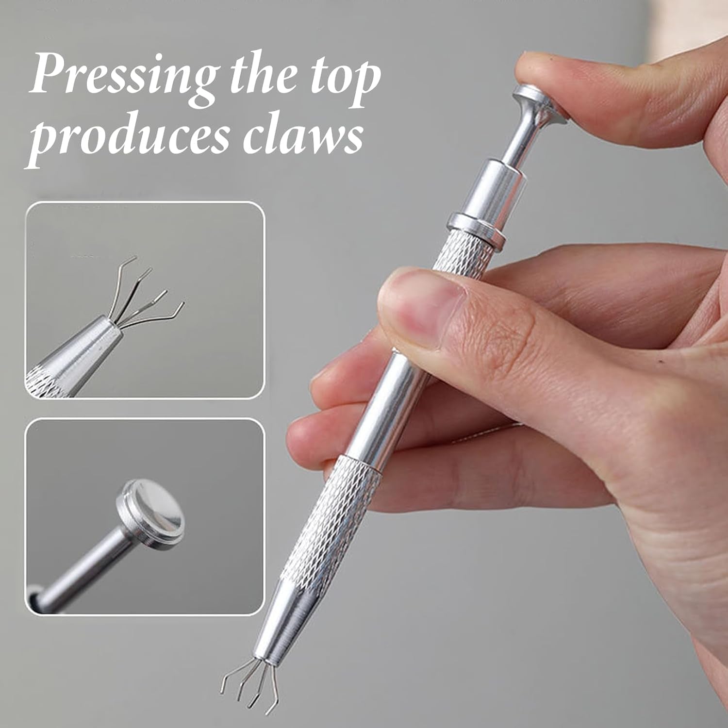 100 Stück Nail Art Schwamm Mit Piercing Zange, Nail Art Zubehör Schwamm Mit Piercing Kugel Aufdreher, Gąbkowy aplikator pędzelkowy, Nagelkunst-Rendering-Werkzeuge, Für Gradient Nail Art Patterns Erstellen.