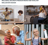 Ekspres do kawy Tefal Includeo z filtrem, Ekspres do kawy Niezwykle łatwy w obsłudze, Odpowiedni dla osób prawo- i leworęcznych, Automatyczne otwieranie pokrywy, 1,25 l, 10 do 15 filiżanek, CM533811