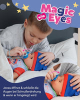 BABY Born Jonas - laleczka bobas 43 cm - 10 funkcji, w tym akcesoria i materacyk - W pełni działa bez baterii - Odpowiednia dla dzieci w wieku od 3 lat