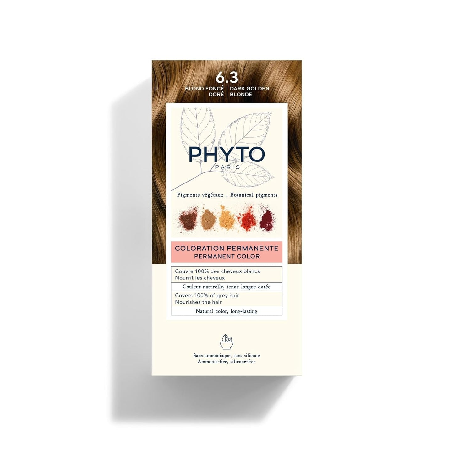 Trwała farba do włosów, 5.3 Jasnozłotobrązowa farba do włosów Naty Shop 6.3 Blond Foncé Doré
