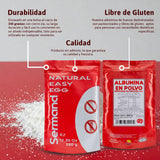 Eiklarpulver (350g) | Getrocknetes Eiklar Pulver | Eialbumin für Backen & Kochen | Ohne Zusatztoffe | Opakowanie typu zip-bag niezawierające laktozy