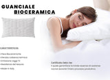 Pościel włoska MB Home Italia, poduszka, bioceramika, jasnoszara, 45 x 75 cm Poduszki standardowe Naty Shop