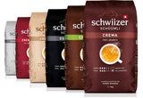 Schwiizer Schüümli Intenso, kapsułka, kawa mielona 1kg - Intensywność 4/5 - Certyfikat UTZ (opakowanie 4 szt.)