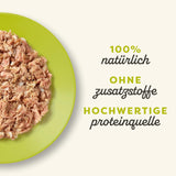 Applaws 100% naturalny Premium-Nassfutter für Katzen, Thunfischfilet mit Algen in Brühe - Packung mit 24 x 156g Dosen