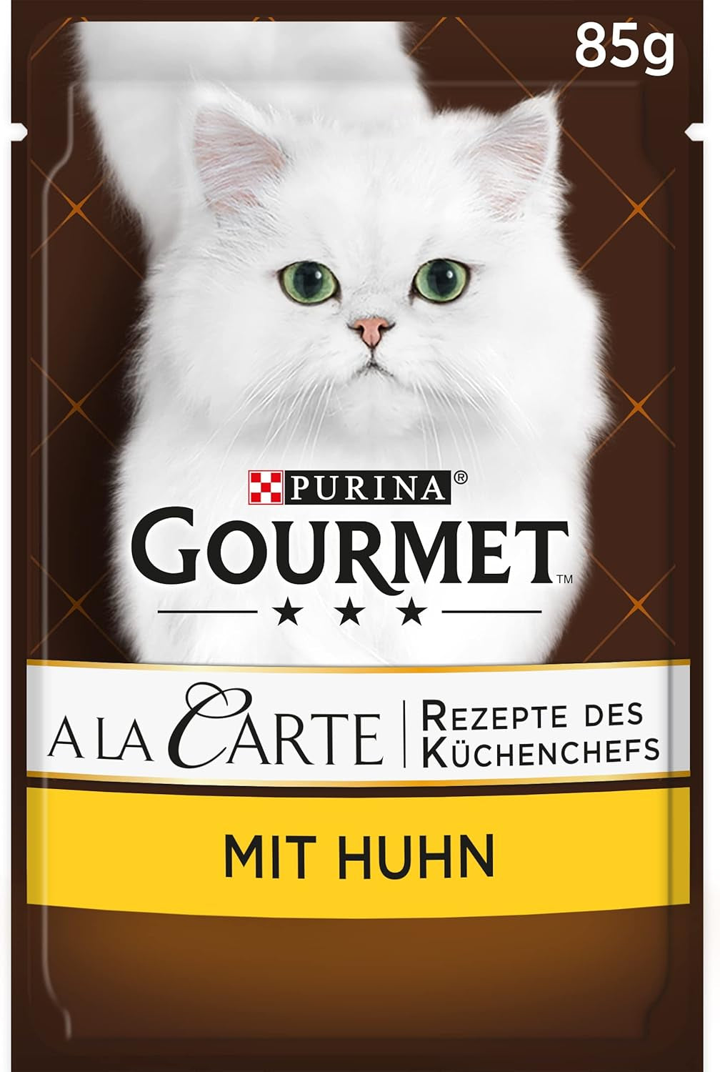 Gourmet Mokra karma dla kotów a la carte z kurczakiem, szpinakiem i makaronowymi perełkami, opakowanie 26 szt. (26 x 85 g)