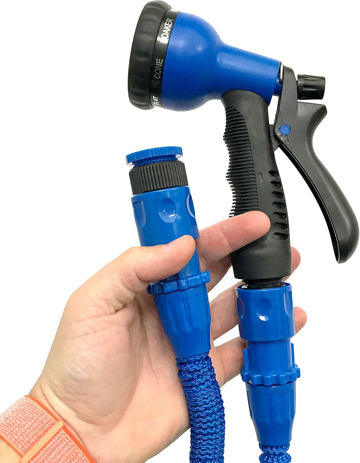 Wąż Pro C2607B z możliwością przedłużenia do Presión del Agua, Azul, 7,5 m