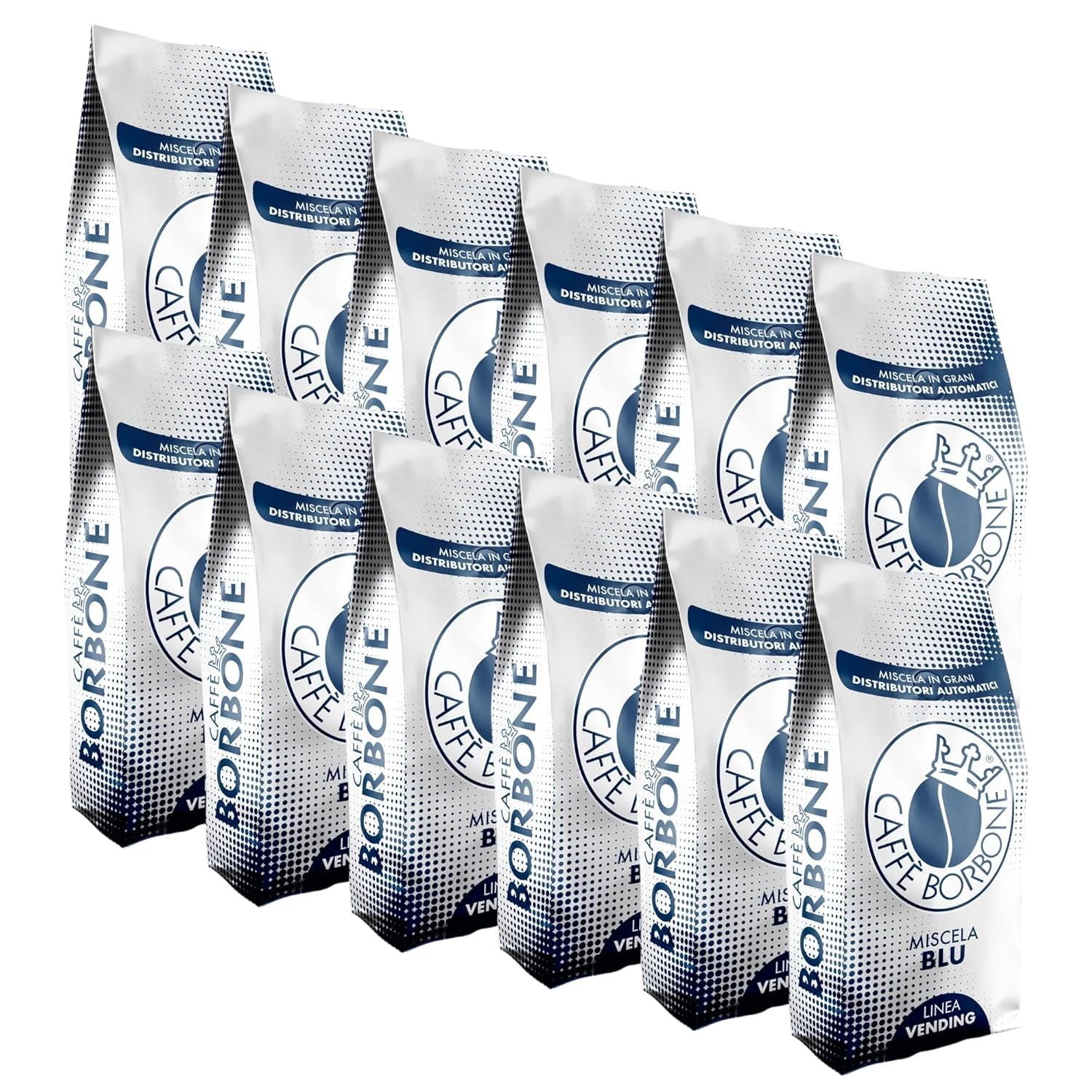 Kawa ziarnista BLUE Blend Borbone VENDING 1 kg x 12