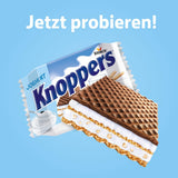 Jogurt – 4 x 200 g – Plasterki wafla nadziewane kremem jogurtowo-nugatowym, orzechami laskowymi i kakao
