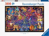 Ravensburger Puzzle 16718 - Znaki zodiaku - 3000 elementów puzzle dla dorosłych i dzieci od 14 lat Puzzle Naty Shop