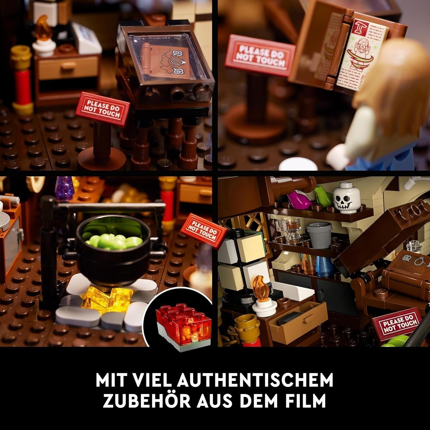 LEGO Ideas Hocus Pocus: Dom czarownicy sióstr Sanderson, zestaw do kolekcji dla dorosłych z domem, 6 minifigurek i akcesoria, kobieta i mężczyzna 21341 Zestawy do budowania Besuche w sklepie LEGO