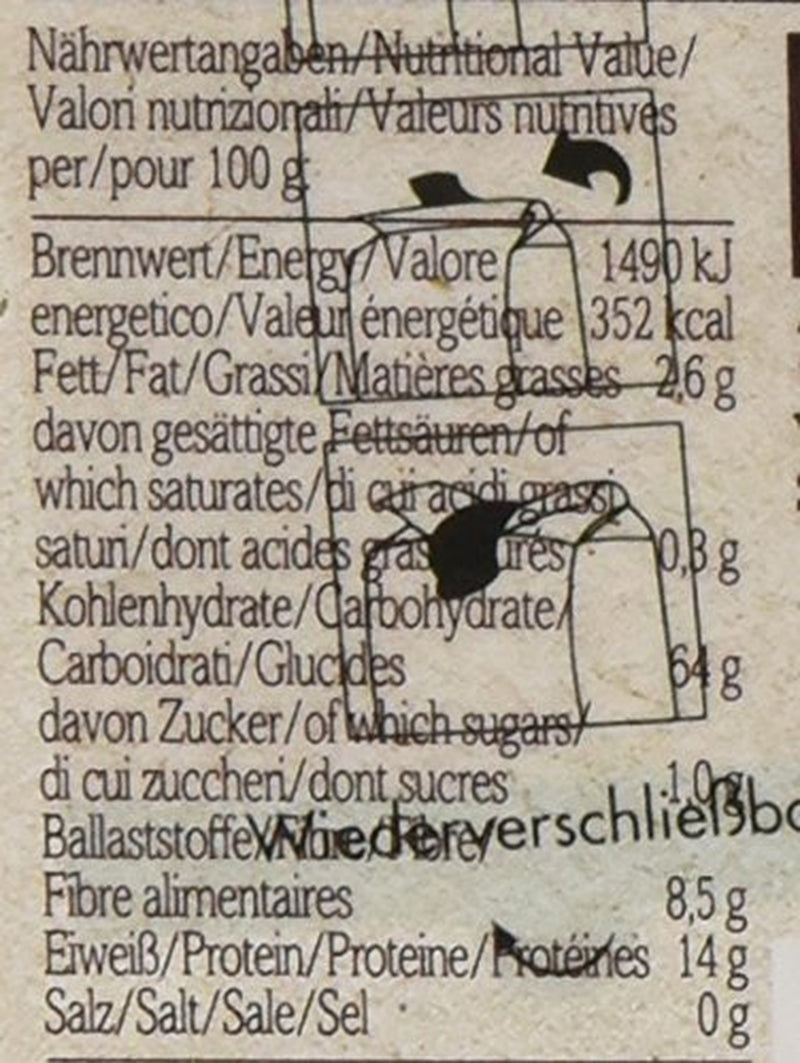 Verival Urkornflocken - Bio, opakowanie 6Er (6 X 500 G) Płatki zbożowe Naty Shop