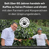 Hochland Kaffee - Holanka Crema - 250g Kaffeebohnen - Zrównoważona sprzedaż bezpośrednia - Idealna do w pełni automatycznych maszyn i Siebträger - Łagodniejszy aromatyczny smak - Najlepsza jakość z Peru