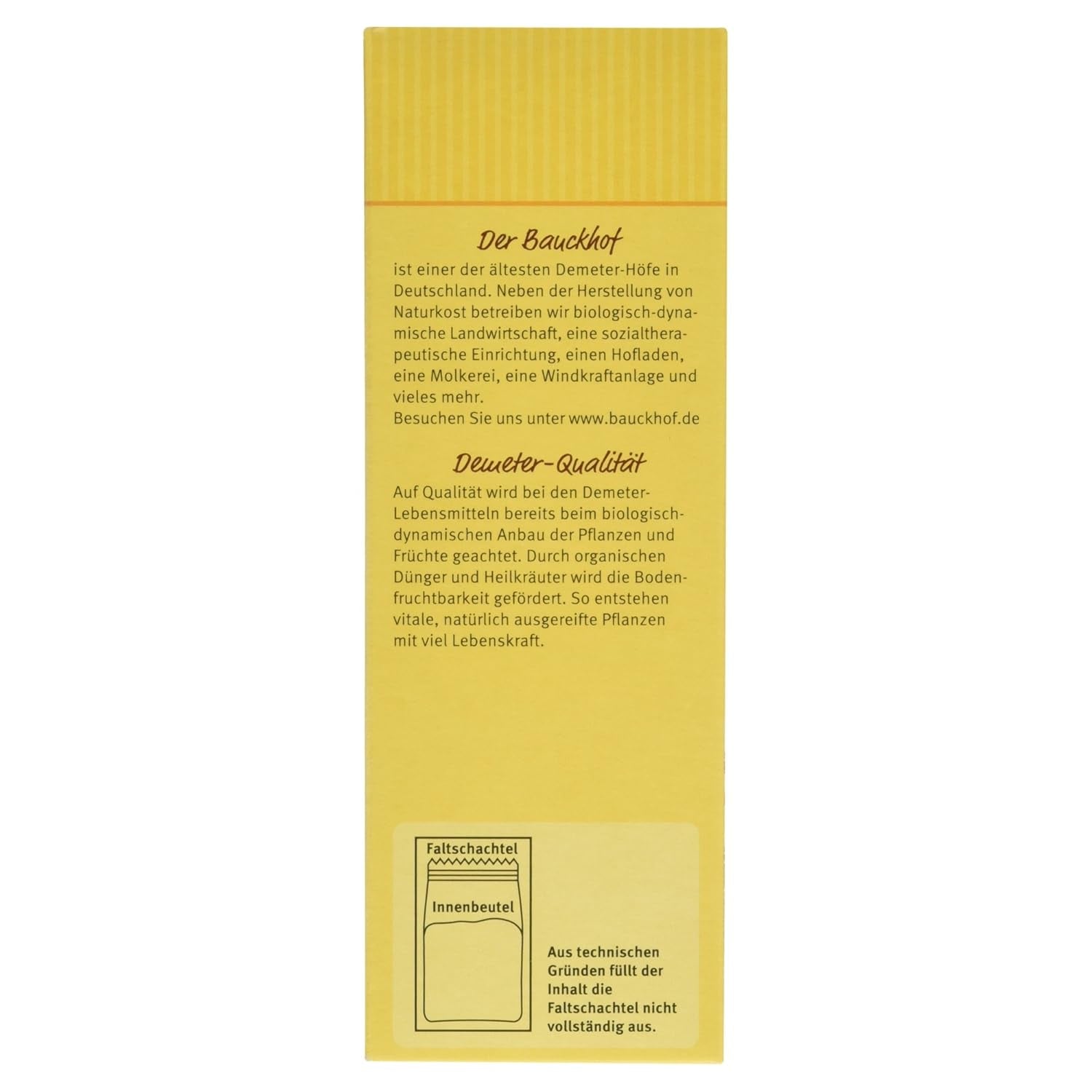 Demeter Bauck Hof Bio Dinkel Wafflen, 200 G Mieszanka do pieczenia i gotowania Naty Shop