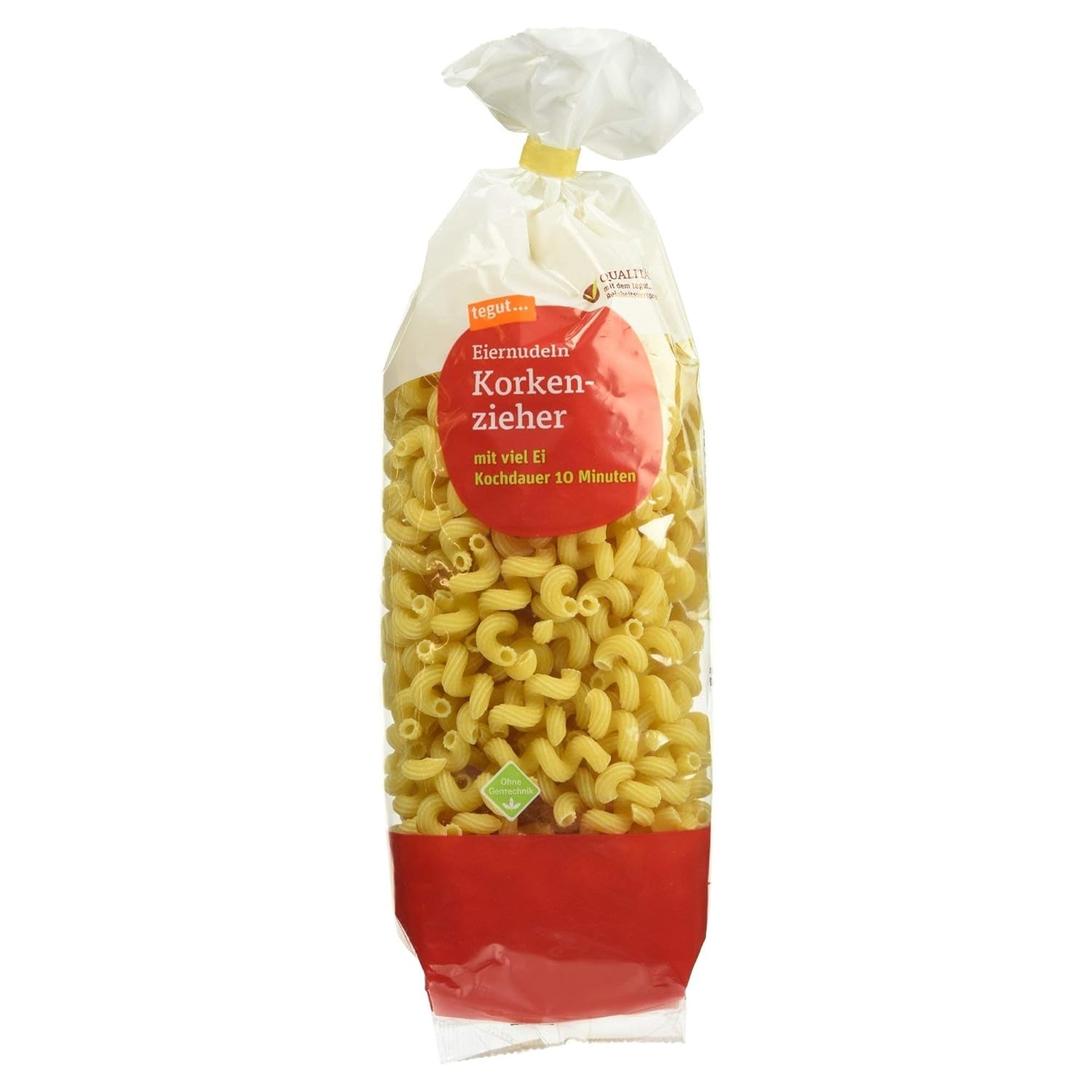 tegut... Makaron Jajeczny Korkociąg, opakowanie 5 sztuk (5 x 500g)