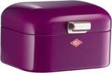 Kosz na chleb Wesco 235 001 Mini Grandy 17 x 18 x 12 cm (dł./szer./wys.) różowy, stal nierdzewna Pudełka do przechowywania żywności Naty Shop Mure