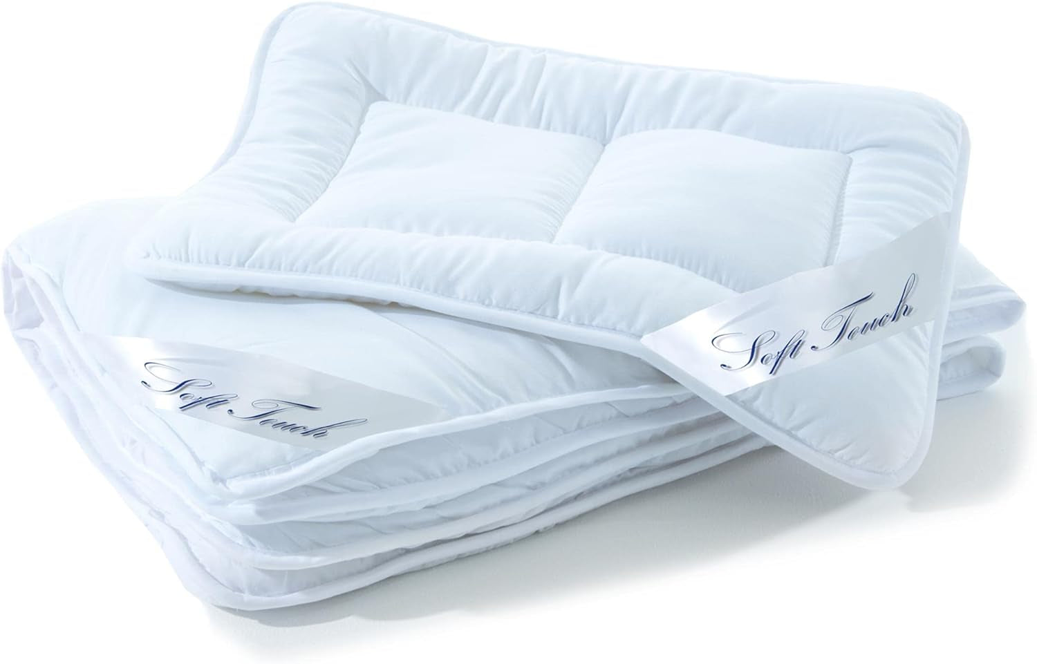 Aqua-Textil Soft Touch Zestaw dla dzieci Pościel 100 X 135 cm 250G i 350G z poduszką 40 X 60 Cm 150G Pościel 4 pory roku Klimatyzacja Oeko-Tex Kołdry i kołdry Naty Shop