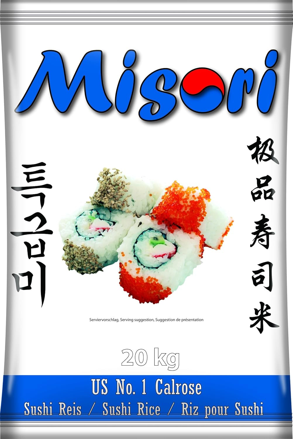 Ryż Calrose/Sushi, 1 opakowanie (1 x 20,2 kg)