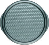 Progress BW09819G2EU7 Shimmer Kollektion, Runde Backform Aus Kohlenstoffstahl Mit Antihaftbeschichtung, Ideal Für Pies, Kuchen, Torten Und Quiches, 28 cm, Grün Formy i blachy do pieczenia Naty Shop 37Cm Pizzablech
