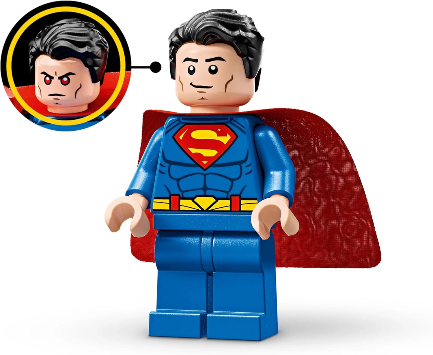 LEGO DC Superman Mech kontra. Lex Luthor — zabawka superbohatera z 2 minifigurkami — figurka do zbudowania z ruchomymi rękami, nogami i palcami — prezent dla chłopców i dziewcząt w wieku od 6 lat 76302 Zestawy do budowania Besuche den LEGO-Store