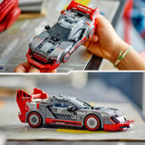 LEGO Speed Champions Audi S1 E-Tron Quattro Zestaw samochodów wyścigowych z zabawkami do budowania, zabawy i wystawiania na wystawie, model samochodu dla dzieci, prezent dla 9-letnich chłopców i dziewcząt 76921 Zestawy do budowania Besuche den LEGO-Store