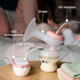 Tommee Tippee Made for Me Wyjątkowy laktator elektryczny, mocne ssanie Akcesoria Żywność i karmienie piersią Sklep Bebe Naty