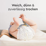 LILLYDOO Pieluszki dziecięce Przyjazne dla skóry - rozmiar 3 (6-10 kg), 29 sztuk, niezawodna ochrona przed wyciekami, miękkie, bezzapachowe i bez balsamu dla skóry wrażliwej, testowane dermatologicznie