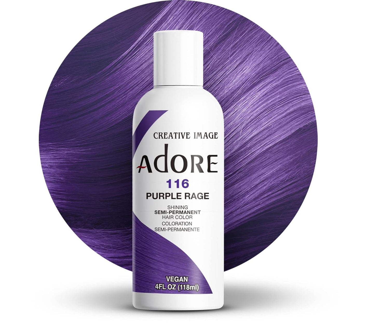 Coloure Purple Rage 4Oz, 118,3 ml (opakowanie 1 szt.) Naty Shop Farba do włosów 116 Purple Rage 118 ml (1 opakowanie)