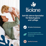 BIOLANE - Baby-Feuchttücher Mit 99,9% Wasser - Czysta woda - Packung Mit 12 X 48 (576 Feuchttücher) - Für Empfindliche Haut - Ab Der Geburt - Duftfrei - Wechseln Und Reinigungspflege Naty Shop