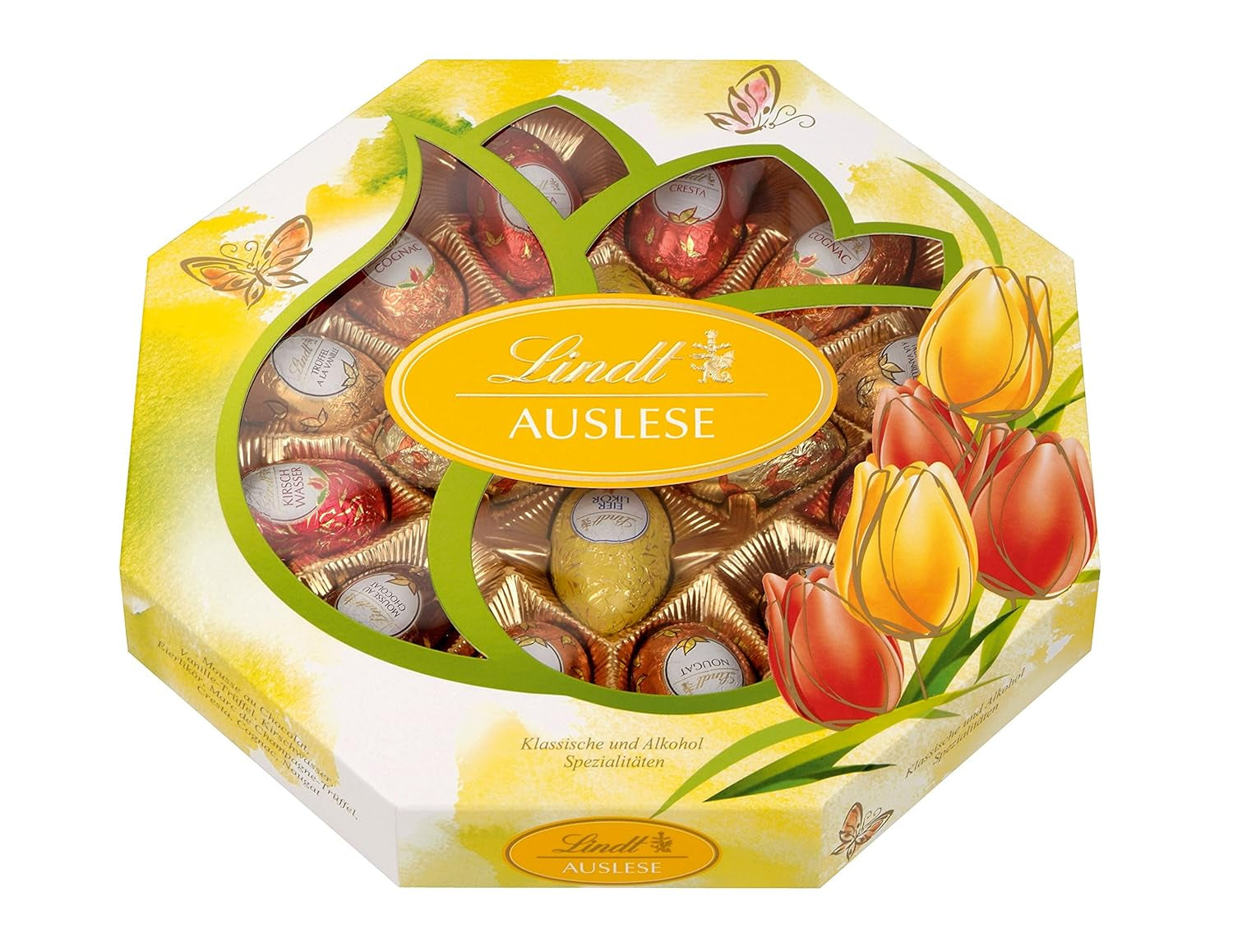 Czekoladowe Jajka | 288 g | 2 x Jajka Czubate i Trufle Czekoladowe | 3x90g | Najlepsze trufle Marc de Champagne w białej czekoladzie | Czekolada Wielkanocna | Prezent Czekoladowy