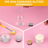 Brokat jadalny, zestaw 6 odcieni, 5 gramów Glitter Naty Shop