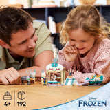 LEGO® Disney Przygoda Anny w Krainie Lodu, zestaw konstrukcyjny i fantastyczny, stojak na czekoladki z Anną, Kristoffem, Olafem i Svenem, minilaleczki, zabawka-księżniczka dla dziewczynek od 4 lat 43256 Zestawy konstrukcyjne w sklepie LEGO