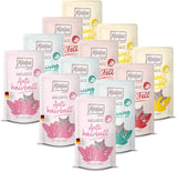 MjAMjAM - Mokra karma dla kotów Premium - Wellness Pack Wołowina, opakowanie 12 sztuk (12 x 125 g), bez zbóż, z dodatkowym mięsem
