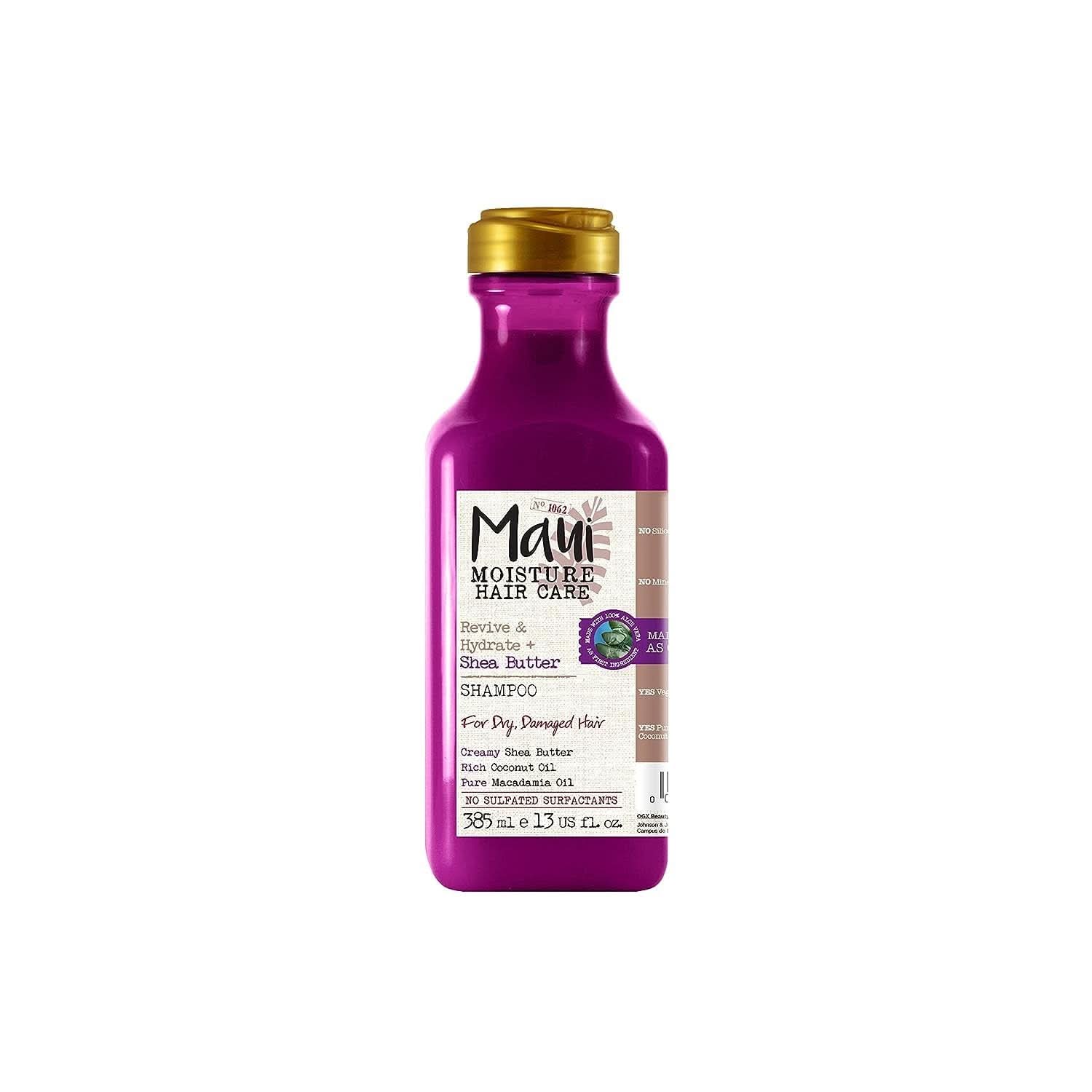Maui Moisture Revive & Hydrate + masło shea, szampon lub odżywka, 385 ml szampon do kąpieli i pod prysznic Naty Shop