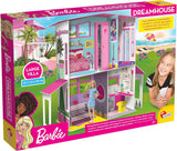 Lisciani - Domek dla lalek BARBIE - Wymarzona willa Barbie na dwóch piętrach - Dom 3D do budowania, dekorowania i projektowania - Kreatywne rękodzieło i zabawki konstrukcyjne dla dzieci w wieku 4 lat i więcej Domy dla lalek Naty Shop