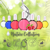 LALIILL Oliwka do skórek paznokci 75 ml - Himbeere Nagelpflegeöl - Nagelöl Pflege Für Nägel Nagelhaut - SPA Maniküre Naildesign Hände - Wegańskie - Z pipetą