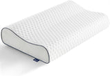 Poduszka BedStory z pianki Memory, poduszka pod szyję z regulacją wysokości, poduszka ergonomiczna, poduszka do spania bocznego dla osób śpiących na plecach i brzuchu (60x36x12/10cm)