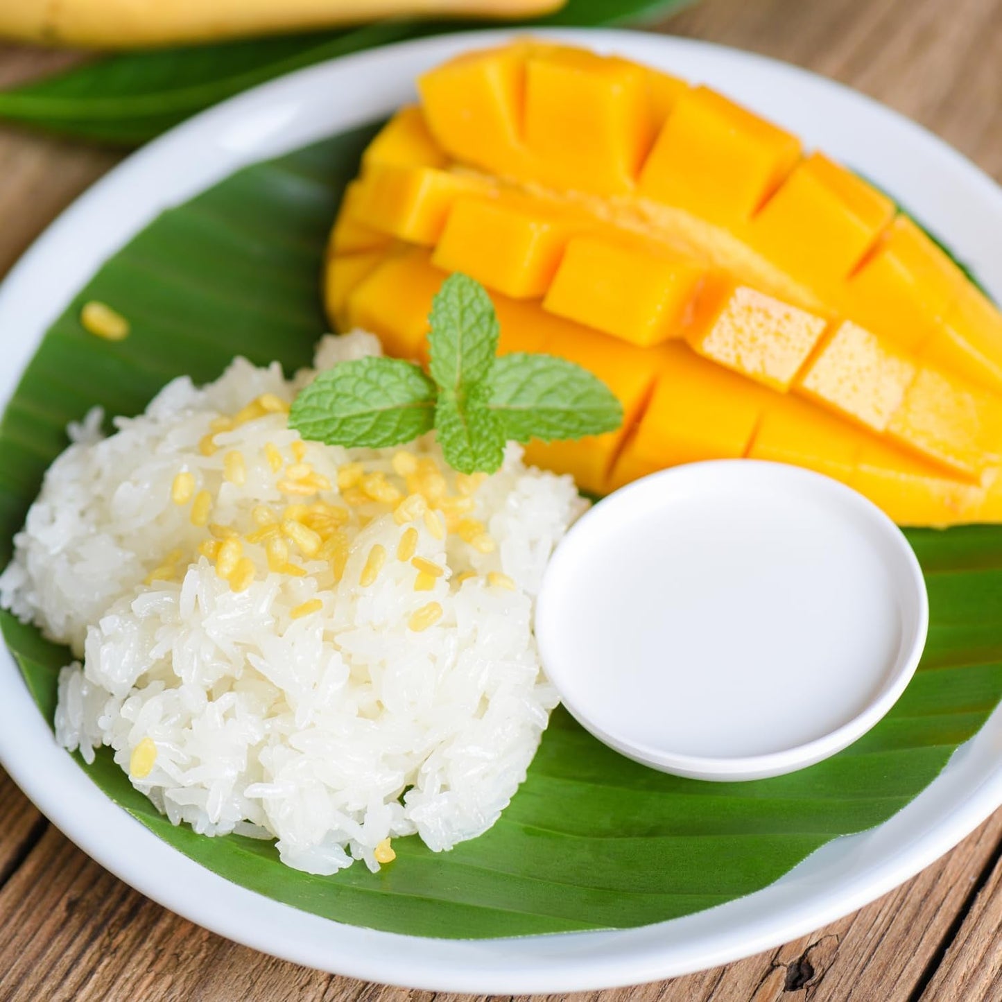 - Kleisty ryż z kokosem i mango - (1 x 80 g)