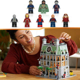 LEGO Marvel Sanctum Sanctorum 3-piętrowy modułowy zestaw do budowania z minifigurkami Doktora Strange'a i Iron Mana Avengers: Endgame Dom zabawkowy Fan Kolekcjonerski Świetny wystrój pokoju 76218 Zestawy do budowania Kup w sklepie LEGO