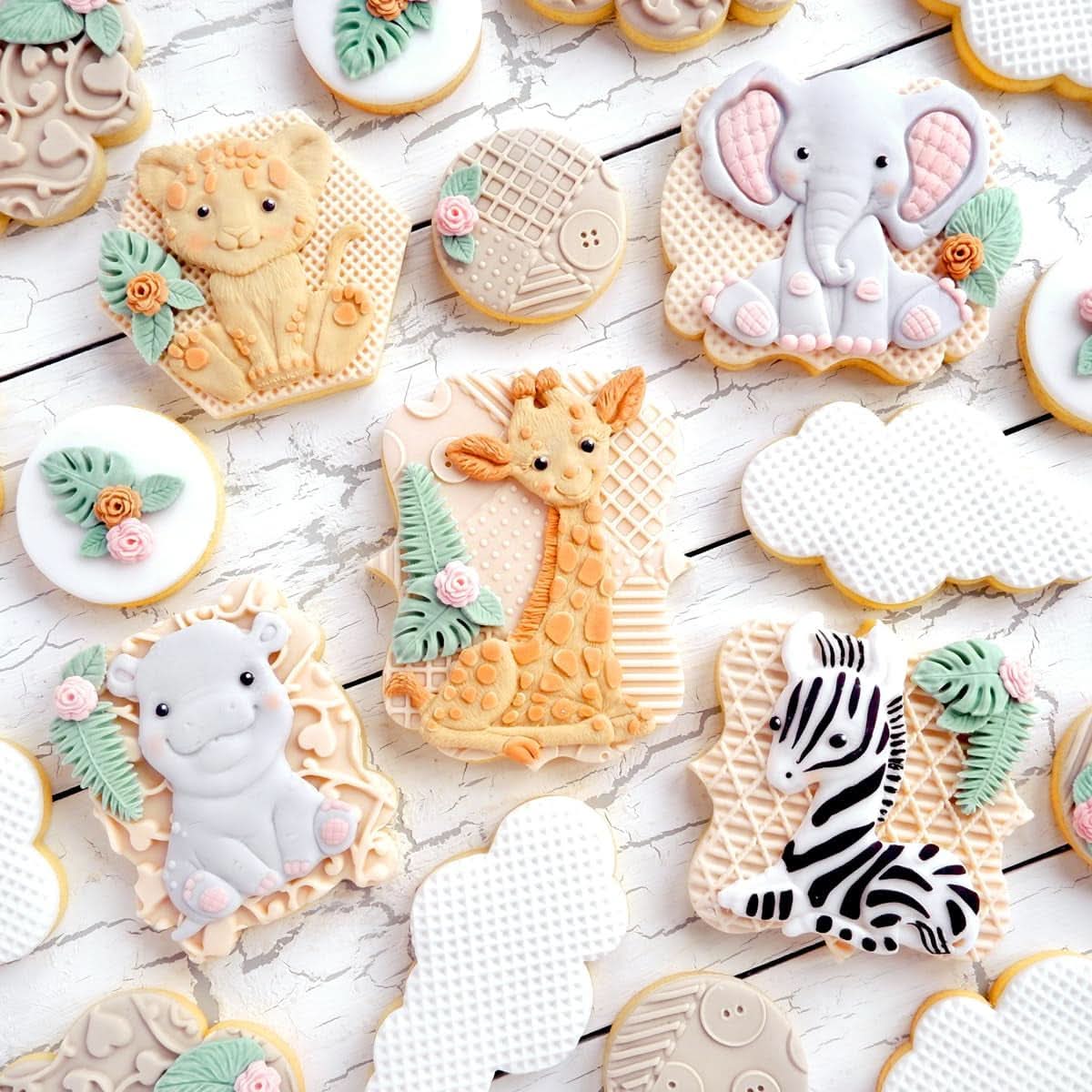 Katy Sue, Odlew silikonowy Sweet Safari, Hipopotam kuchenny Naty Shop