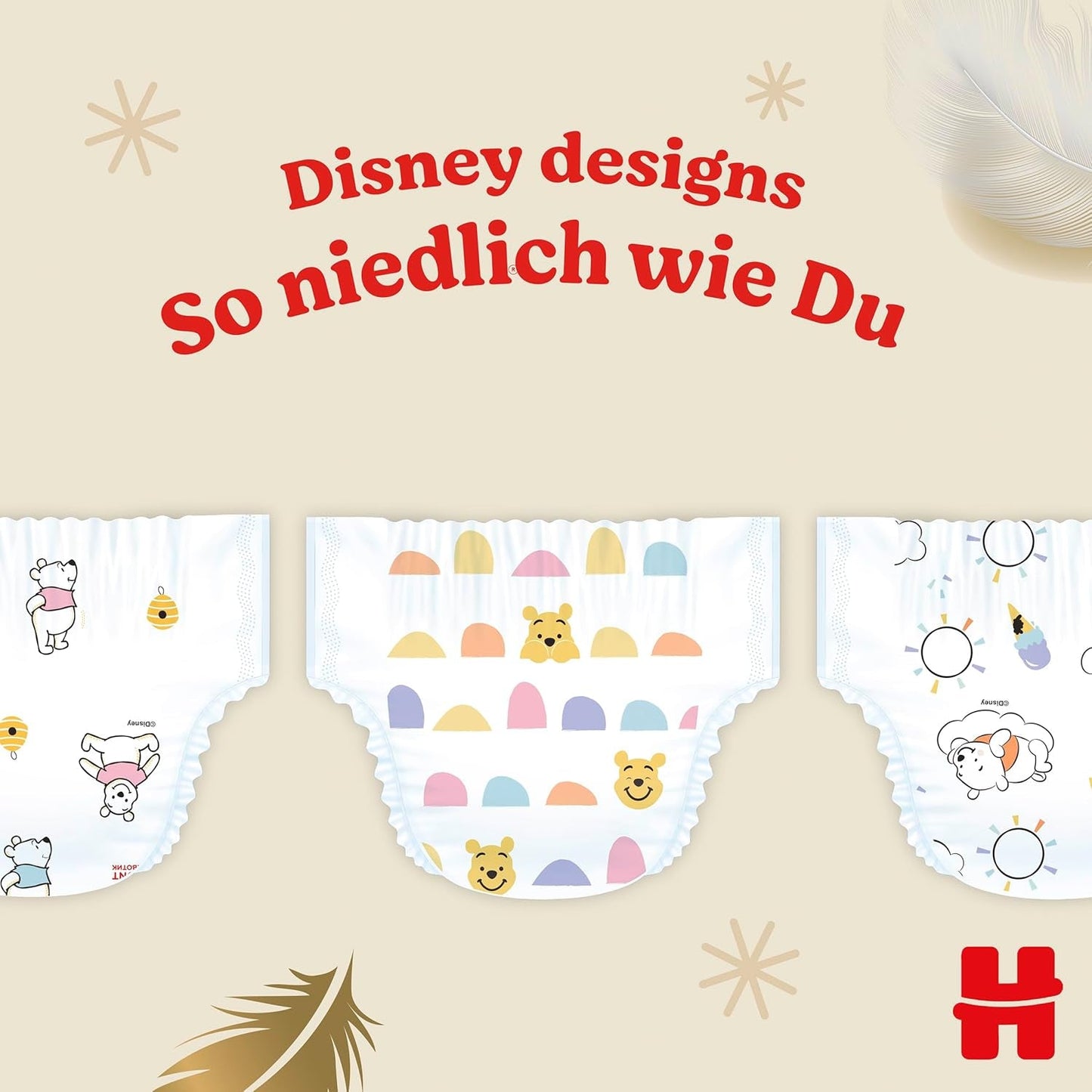 Pieluchy dla noworodków Huggies, rozmiar 1, 100 pieluch (2 x 50), pudełko na pół miesiąca