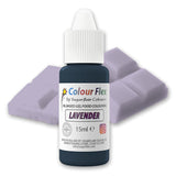 Sugarflair Colourflex Oil Based Barwnik spożywczy Lawendowy, wysoce skoncentrowany płynny barwnik spożywczy do kremów maślanych, czekolady, ciast, fondantów, lukrów i nie tylko - 15ml