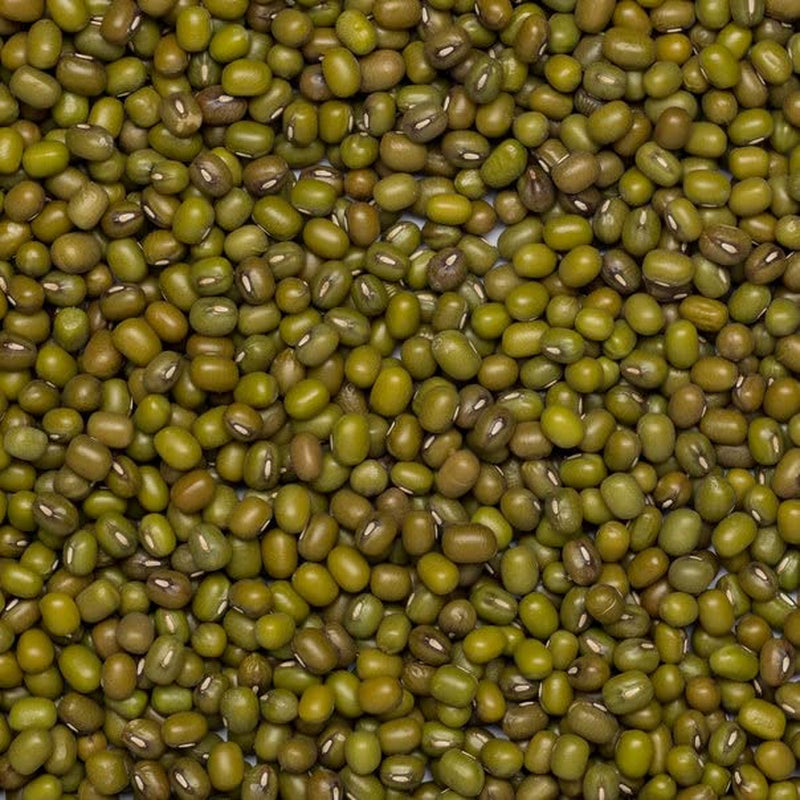 Organiczna fasola mung pełnoziarnista ziemska 2kg | Bez GMO | wegańskie | Bogaty w błonnik | Bogaty w białko | Certyfikowane organiczne