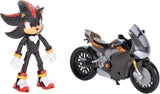 Figurka Sonic 3 The Movie Shadow, 15 cm, ruchoma, w tym Shadow Mobile firmy Jakks Pacific, akustyczna, czarna Figurki Naty Shop