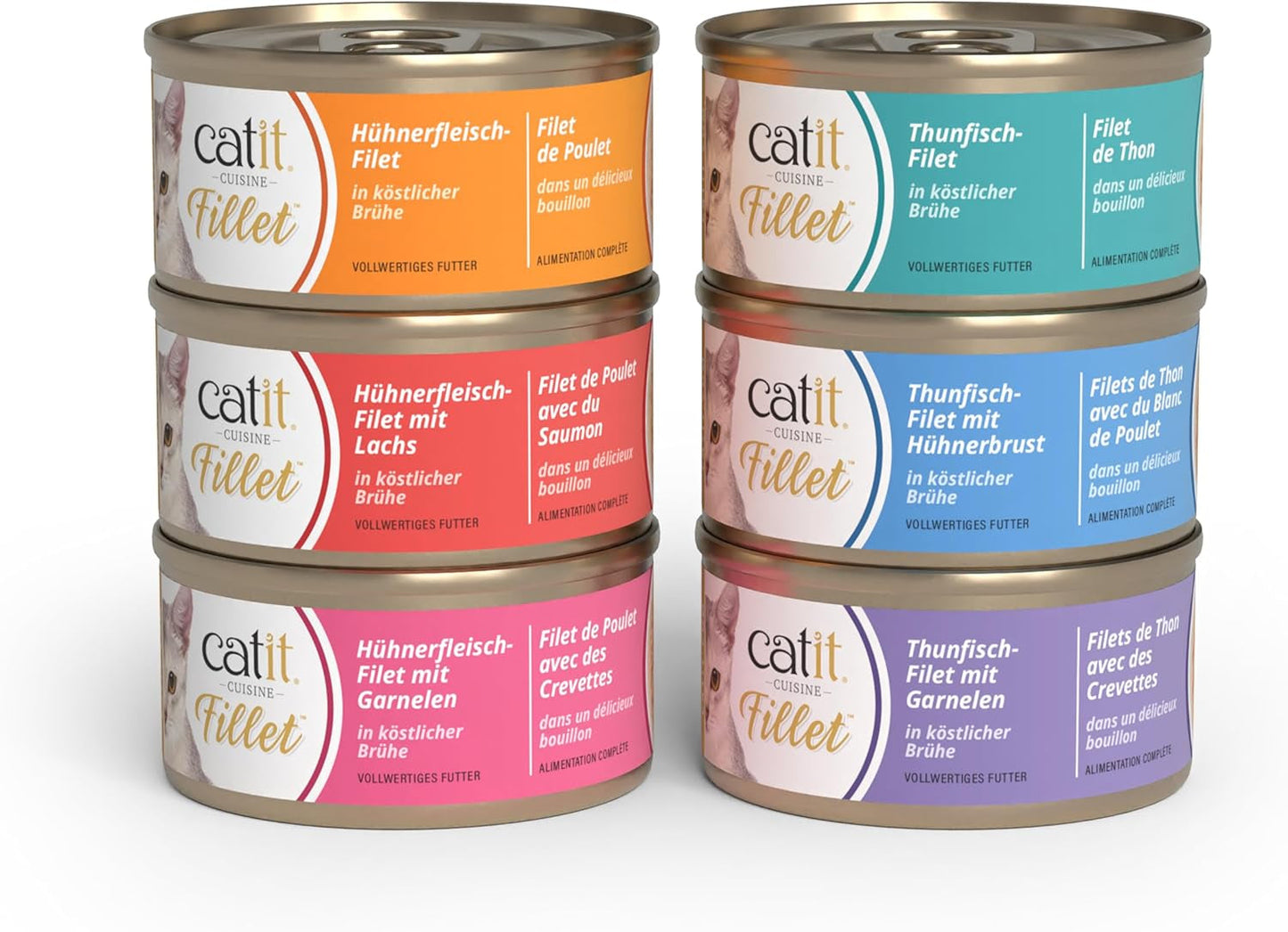 Catit Cuisine - Filet z tuńczyka z piersią kurczaka w Köstlicher Brühe, 75g