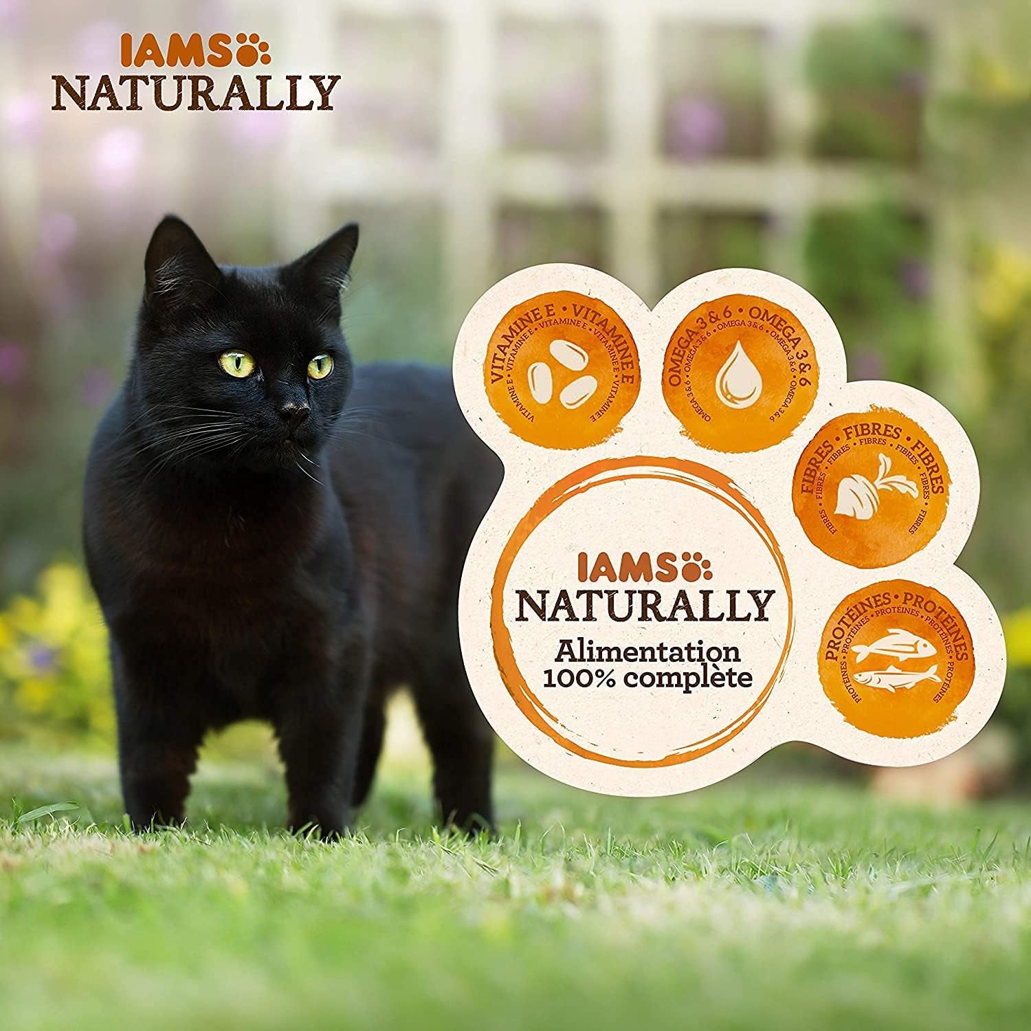 IAMS Naturalna mokra karma dla kotów w sosie - Wysokiej jakości mokra karma z rybą dla dorosłych kotów, kolekcja Sea, 12 x 85g