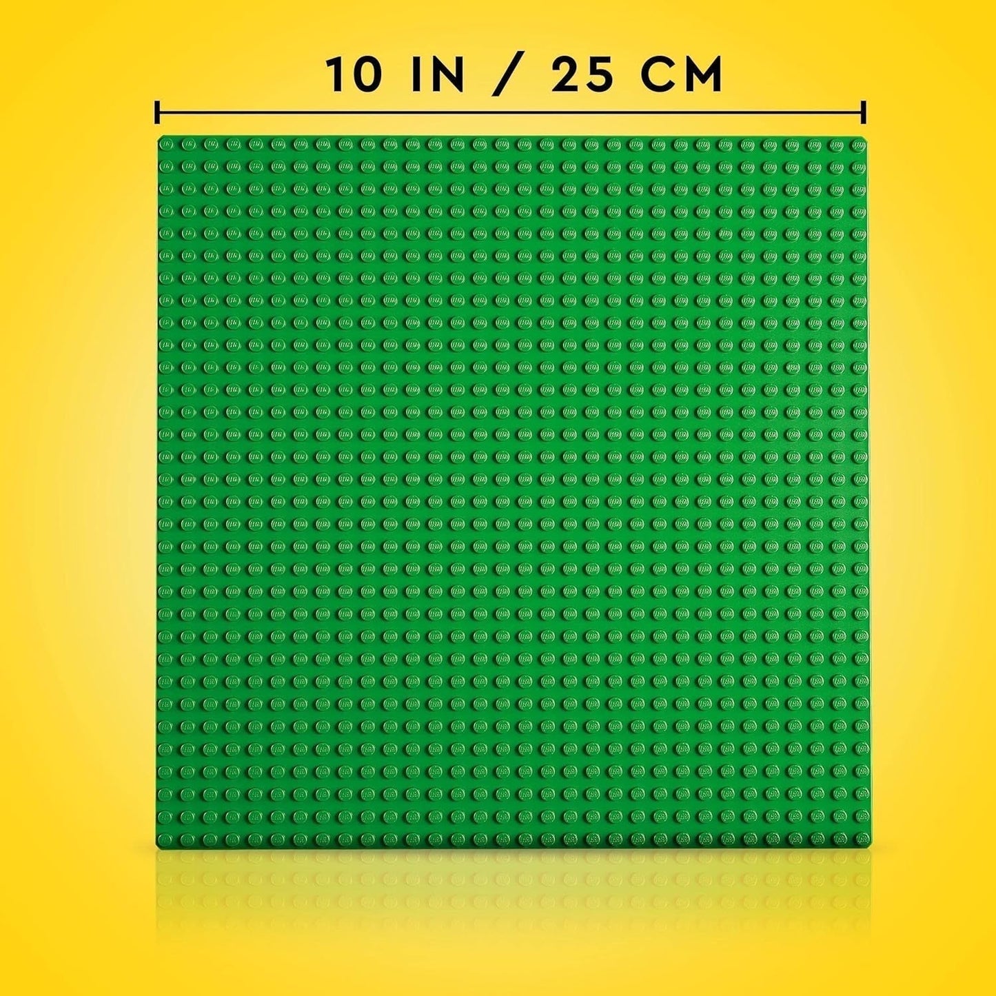 LEGO 11023 Zielona klasyczna płyta konstrukcyjna, kwadratowa płyta podstawowa z wgłębieniami 32X32 jako podstawa do budowania i innych zestawów LEGO Zestawy konstrukcyjne Besuche den LEGO-Store